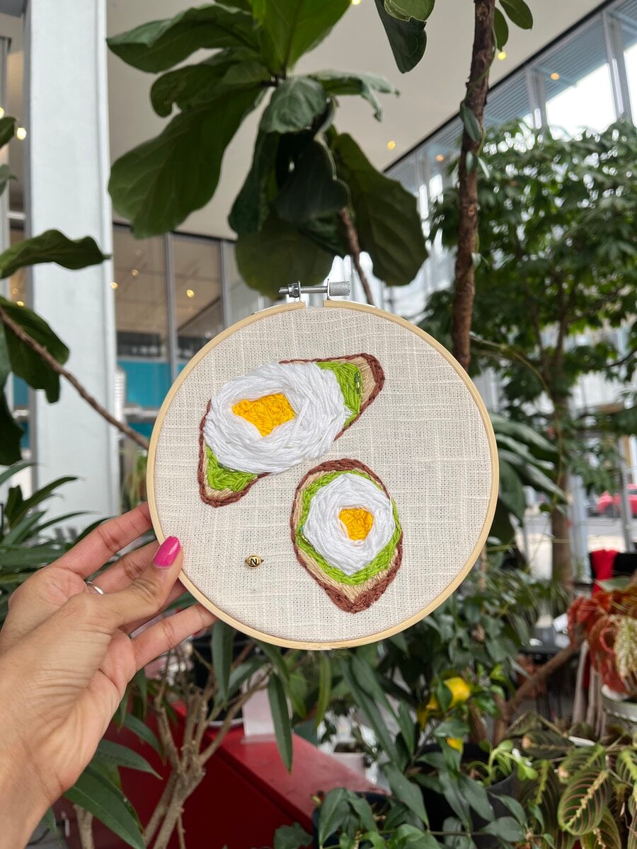 Embroidery piece piece-10