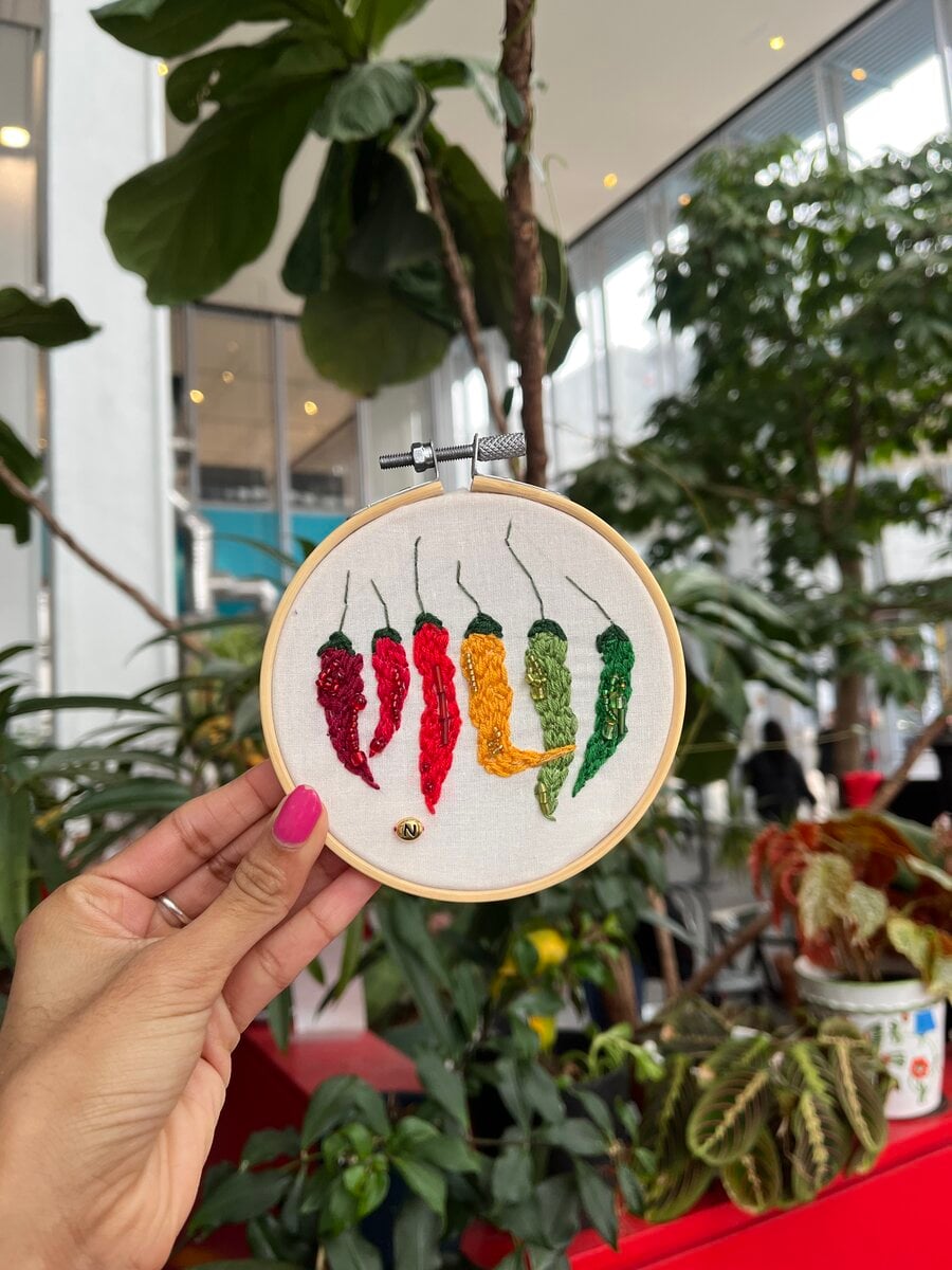 Embroidery piece piece-4