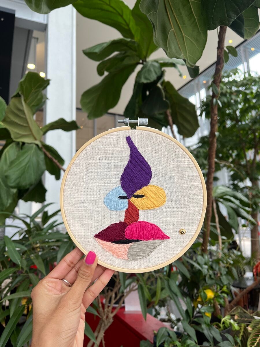 Embroidery piece piece-5